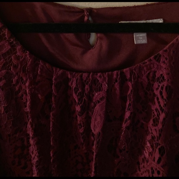 Roz & Ali beautiful shirt size 1x - Picture 4 of 6